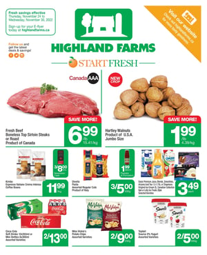 Highland Farms - Weekly Flyer Specials
