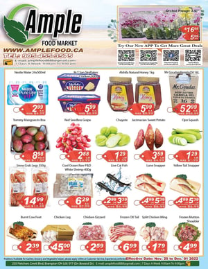 Ample Food Market - Brampton Store - Weekly Flyer Specials