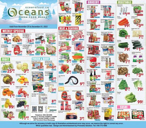 Oceans Fresh Food Market - Mississauga Hurontario Street - Weekly Flyer Specials