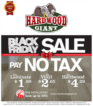 Hardwood Giant - Black Friday Sale