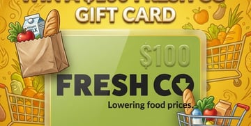 Win a $100 Fresh Co Gift Card Contest