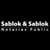 Sablok & Sablok Notaries Public online flyer