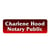 Charlene Hood Notary Public online flyer