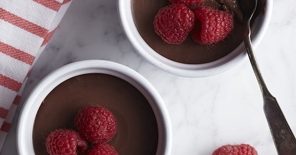 Mocha tofu mousse