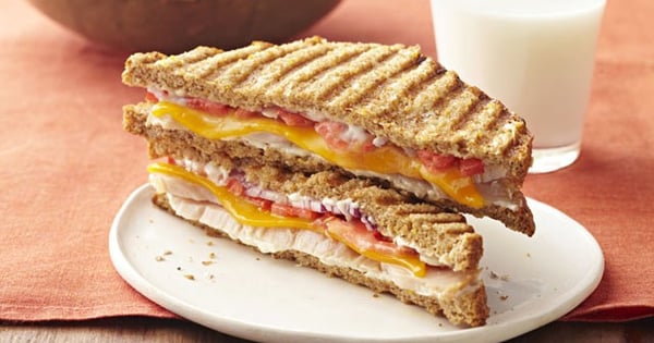Turkey-Cheddar Panini