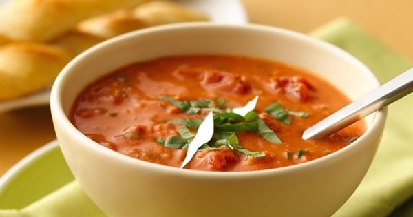 Chunky Tomato-Basil Soup