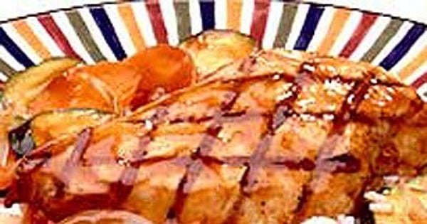 Barbecued Chicken & Veggies