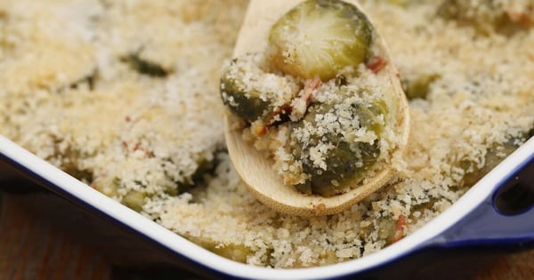 Brussels Sprouts Gratin