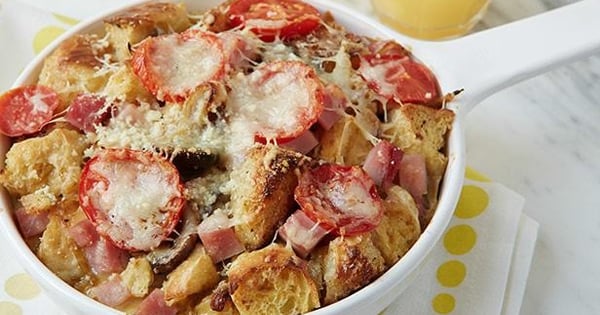 Ham and Cheese Breakfast Casserole