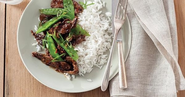 Beef with Snow Peas