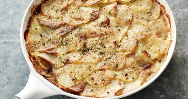 Garlic Potato Gratin