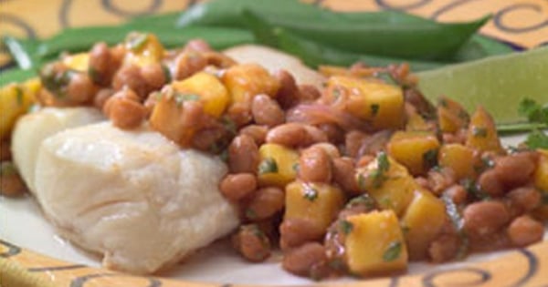 Ginger Beans with Mango