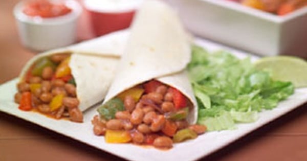 Pepper-and-Bean Fajitas