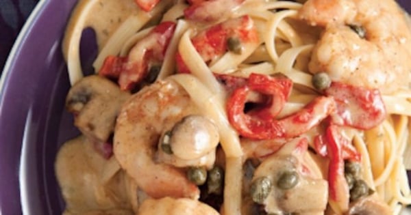 Blackened Shrimp Stroganoff