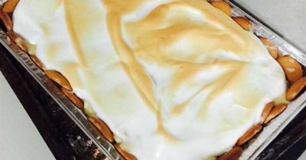 Homemade Banana Pudding Pie