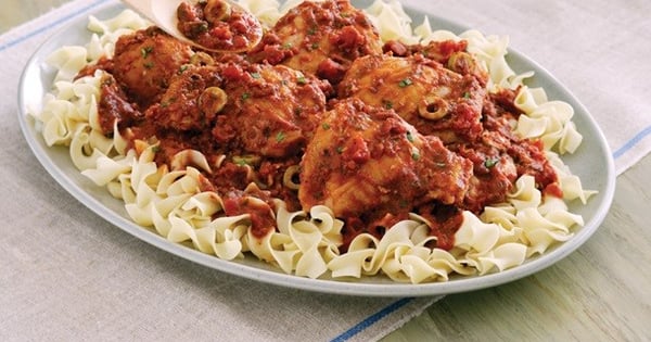 Quick Chicken Cacciatore