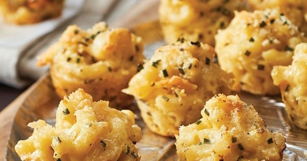 Smoky Mac and Cheese Bites
