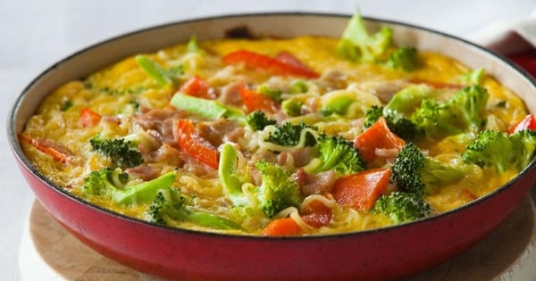 Frittata with Noodles
