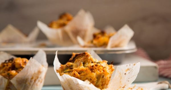 Chicken & Sundried Tomato Muffins