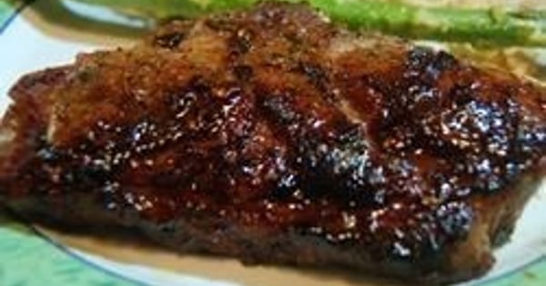 Grilled Lamb with Brown Sugar Glaze