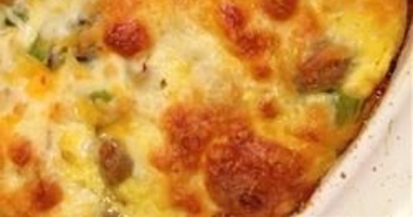 Overnight Asparagus Mushroom Strata