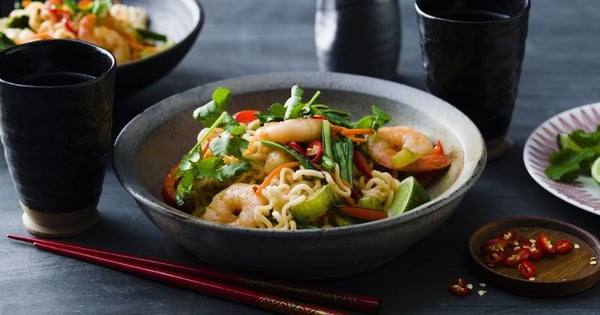 Prawn Laksa Stir Fry