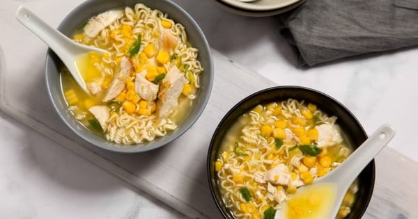 Chicken & Corn Noodle Soup