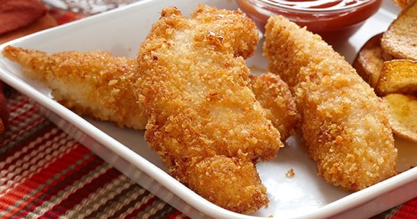 Cheesy Chicken Fingers