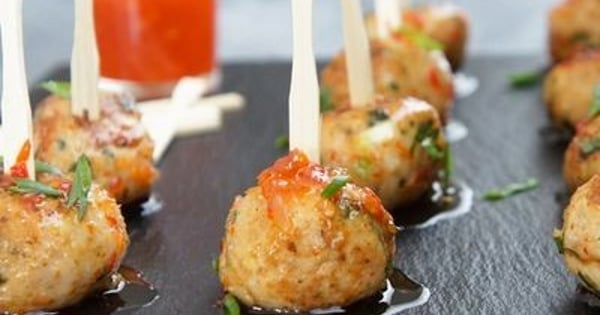Asian Chicken Meatballs