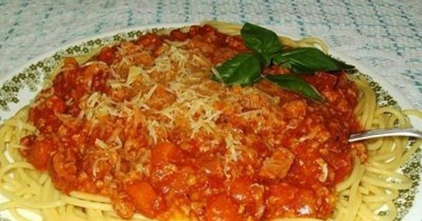 Anna's Spaghetti Bolognese
