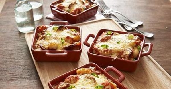 Cheesy Chorizo Bolognese Gnocchi