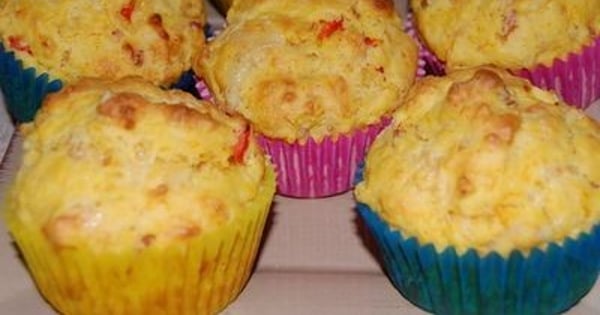 Bacon, Pumpkin and Parmesan Muffins