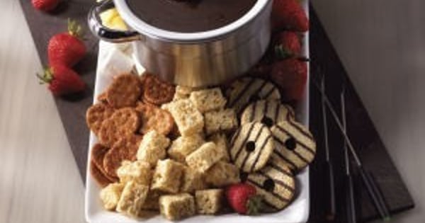 Chocolate Touchdown Fondue