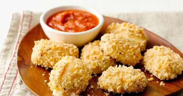 Easy Baked Mozzarella Bites