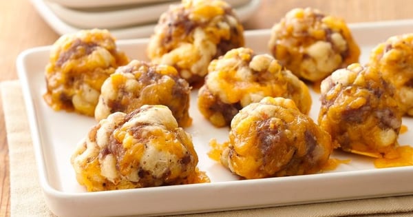 Sausage Crescent Cheese Balls