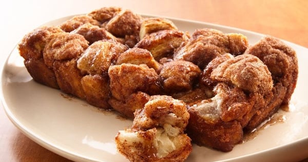 Cinnamon Sugar Pull Apart Loaf