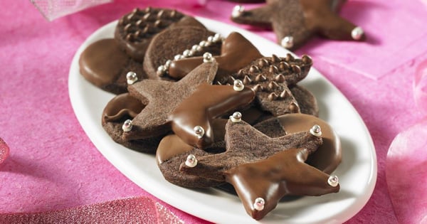 Chocolate Dipped Shortbread Bliss