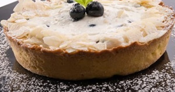 Cold Blueberry Tart
