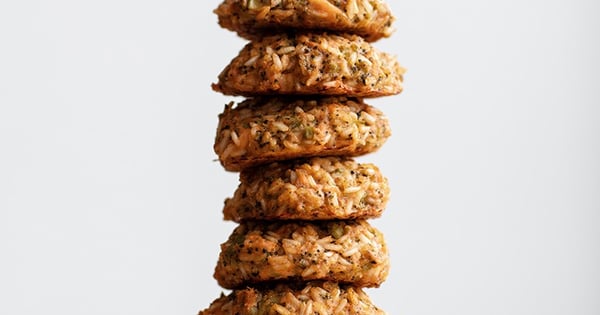 Salmon & rice nuggets