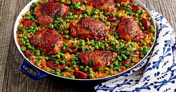 Sausage & Chicken Paella