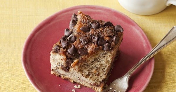 Chocolate-Banana Coffee Cake