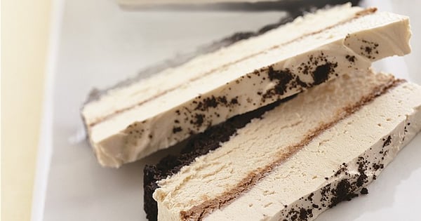 Chocolate & Peanut Butter Ribbon Dessert