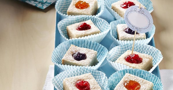 Jammy Thumbprint Squares