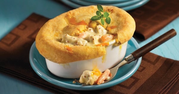 Cheddary Chicken Pot Pie