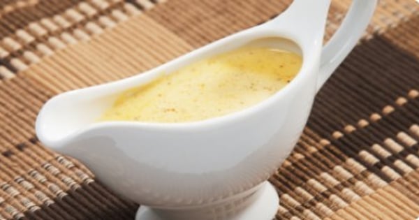 Roast Turkey Sauce with Apples and Honey