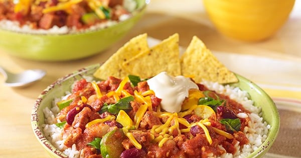 Janie’s Turkey Rice Chili