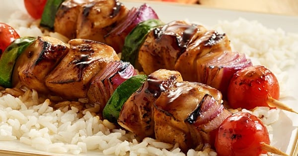 Grilled Chicken Kabobs