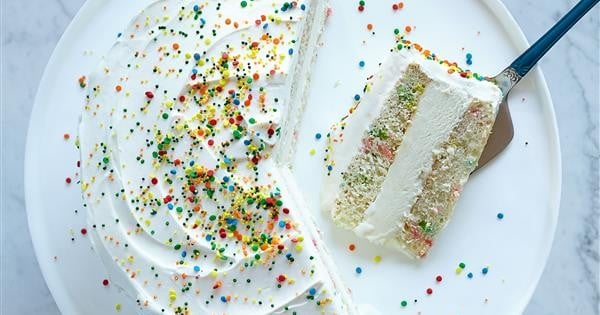 Classic Funfetti® Ice Cream Cake