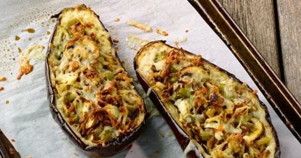 Stuffed Eggplant Italiano