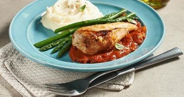 Cheesy Tomato Chicken Fillets